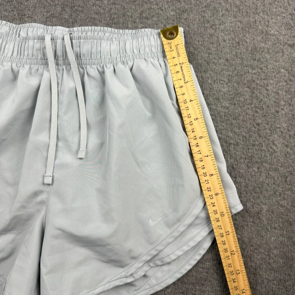 Nike Dri-FIT Womens Running Shorts‎ Gray Mesh Side Panels Size Small 831558-043